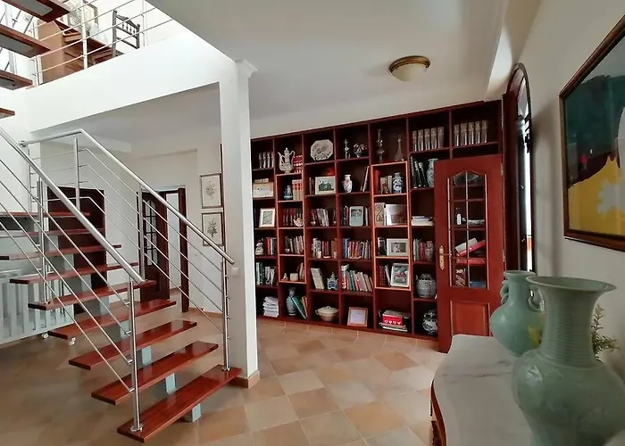 Casa Palmeiras - Com Piscina, Bbq E Ar Condicionado 알부페이라